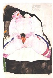 410px-schiele_-_die_traumbeschaute_-_1911