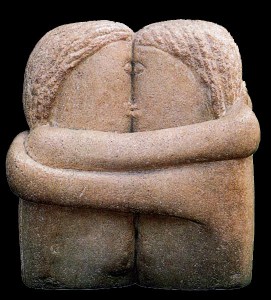 CONSTANTIN-BRANCUSI-Le-Baiser