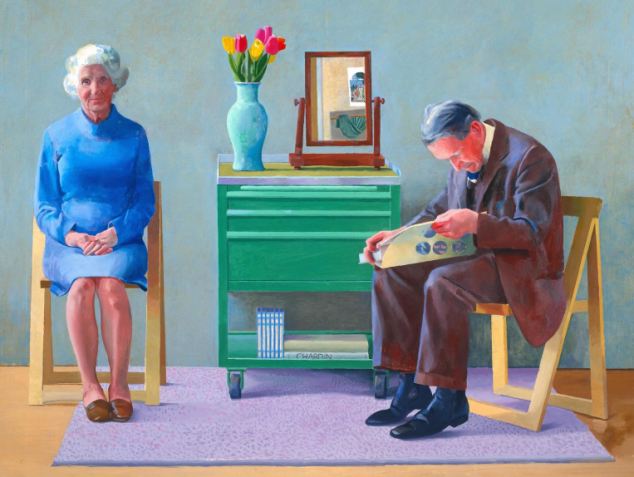 My Parents 1977 David Hockney born 1937 Purchased 1981 http://www.tate.org.uk/art/work/T03255