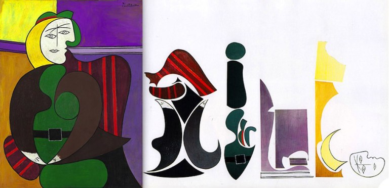 Ursus-Wehrli-Pablo-Picasso-Le-Fauteuil-Rouge-MJ-MEDIA