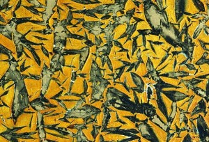 Simon Hanta Mariale 2, 1960 huile sur toile 278x214,5 cm coll. capcMuse da'rt contemporain, Bordeaux inv.1982-21