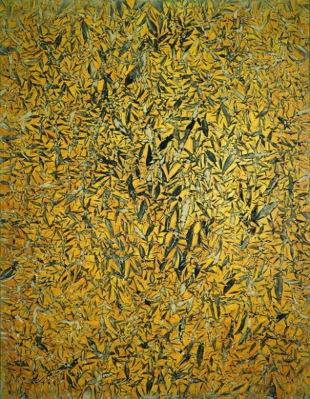 Simon Hanta Mariale 2, 1960 huile sur toile 278x214,5 cm coll. capcMuse da'rt contemporain, Bordeaux inv.1982-21